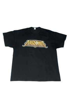 VTG Arizona Super Show Graphic Tee Black 2XL Fruit Of The Loom Heavyweight